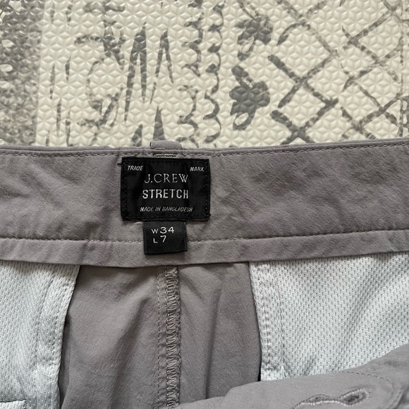 🔥Sale J.‎ Crew men’s stretch shirts 34x 7 gray - Picture 6 of 8